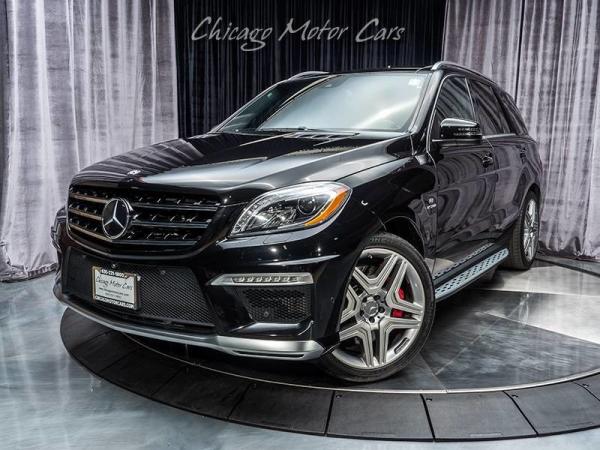 Used 2015 Mercedes-Benz ML63 AMG 4 Matic SUV for sale Sold at Chicago Motor Cars in West Chicago IL 60185 2