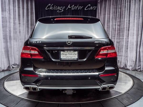 Used 2015 Mercedes-Benz ML63 AMG 4 Matic SUV for sale Sold at Chicago Motor Cars in West Chicago IL 60185 4