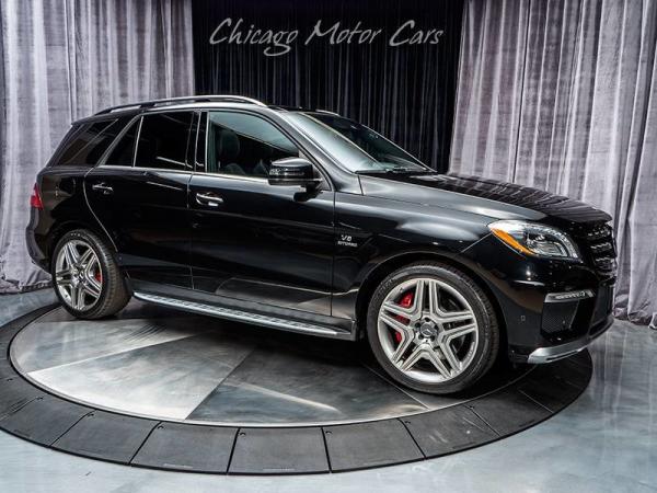 Used 2015 Mercedes-Benz ML63 AMG 4 Matic SUV for sale Sold at Chicago Motor Cars in West Chicago IL 60185 6