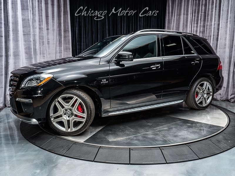Used 2015 Mercedes-Benz ML63 AMG 4 Matic SUV for sale Sold at Chicago Motor Cars in West Chicago IL 60185 1