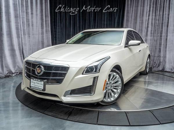 Used 2014 Cadillac CTS Sedan Luxury AWD for sale Sold at Chicago Motor Cars in West Chicago IL 60185 2