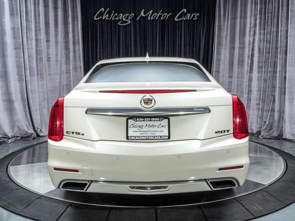 Used 2014 Cadillac CTS Sedan Luxury AWD for sale Sold at Chicago Motor Cars in West Chicago IL 60185 4