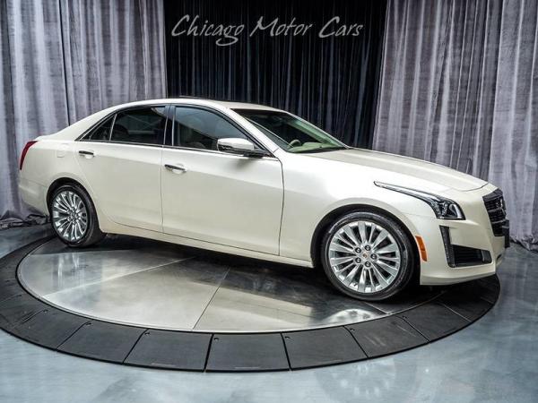 Used 2014 Cadillac CTS Sedan Luxury AWD for sale Sold at Chicago Motor Cars in West Chicago IL 60185 6