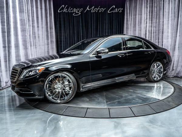 Used 2015 Mercedes-Benz S550 4 Matic Sedan for sale Sold at Chicago Motor Cars in West Chicago IL 60185 1