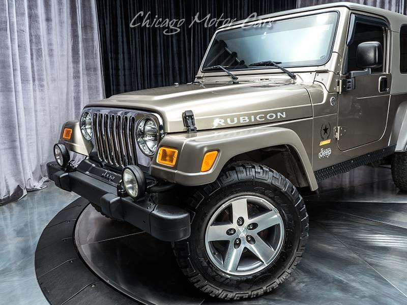 Used 2005 Jeep Wrangler Sahara *0721 of 1000 Produced* Rubicon For Sale  (Special Pricing) | Chicago Motor Cars Stock #15086B