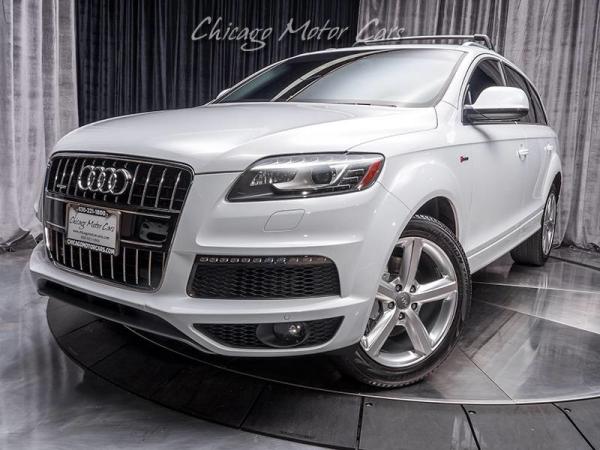 Used 2012 Audi Q7 3.0T S line 4dr SUV for sale Sold at Chicago Motor Cars in West Chicago IL 60185 2