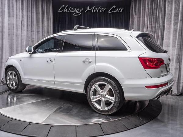 Used 2012 Audi Q7 3.0T S line 4dr SUV for sale Sold at Chicago Motor Cars in West Chicago IL 60185 3