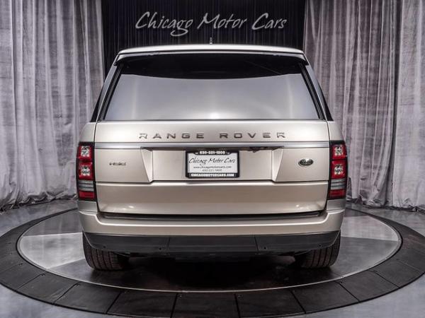Used 2016 Land Rover Range Rover HSE V6 SC for sale Sold at Chicago Motor Cars in West Chicago IL 60185 4