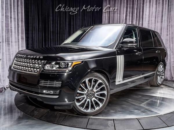 Used 2016 Land Rover Range Rover Autobiography LWB for sale Sold at Chicago Motor Cars in West Chicago IL 60185 2