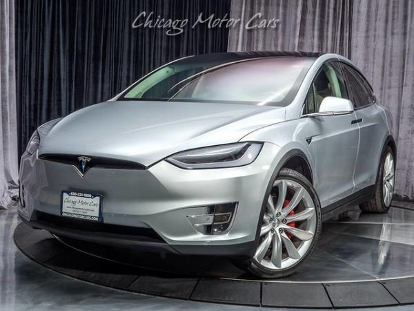 Used 2017 Tesla Model X P100D MSRP $161,500+ for sale Sold at Chicago Motor Cars in West Chicago IL 60185 2