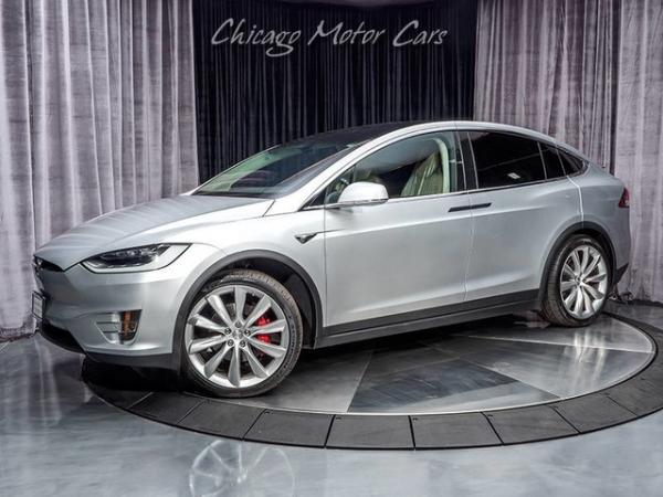 Used 2017 Tesla Model X P100D MSRP $161,500+ for sale Sold at Chicago Motor Cars in West Chicago IL 60185 1