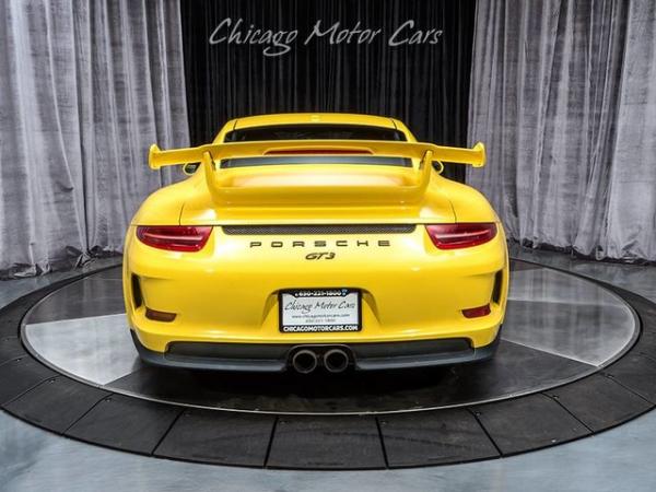 Used 2015 Porsche 911 GT3 Coupe for sale Sold at Chicago Motor Cars in West Chicago IL 60185 4