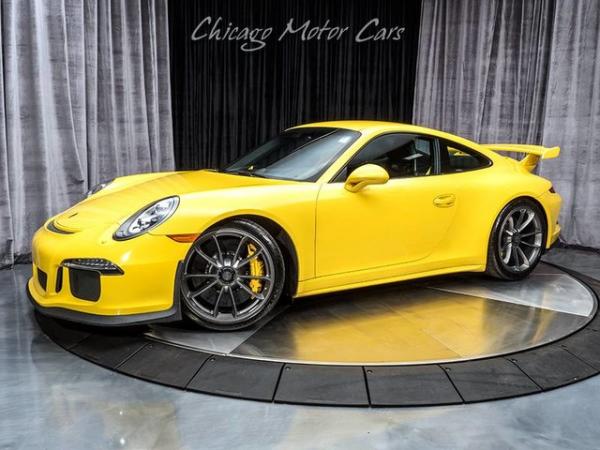 Used 2015 Porsche 911 GT3 Coupe for sale Sold at Chicago Motor Cars in West Chicago IL 60185 1
