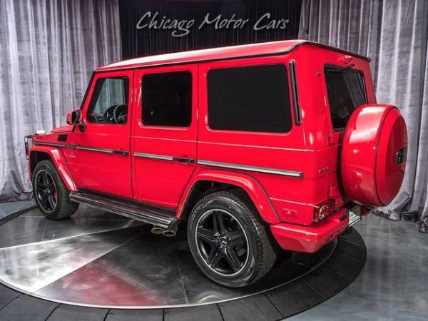 Used 2018 Mercedes-Benz G63 AMG 4 Matic SUV MSRP $161,545 for sale Sold at Chicago Motor Cars in West Chicago IL 60185 3