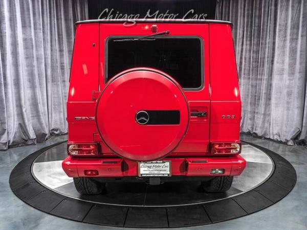 Used 2018 Mercedes-Benz G63 AMG 4 Matic SUV MSRP $161,545 for sale Sold at Chicago Motor Cars in West Chicago IL 60185 4