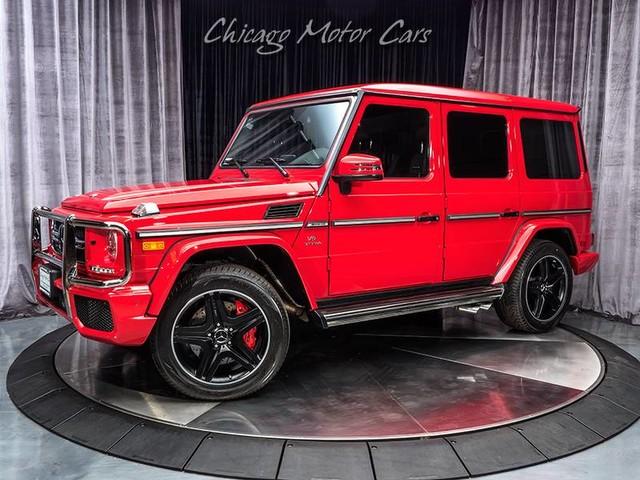 Used 2018 Mercedes-Benz G63 AMG 4 Matic SUV MSRP $161,545 for sale Sold at Chicago Motor Cars in West Chicago IL 60185 1