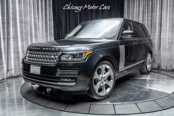 Used 2016 Land Rover Range Rover Autobiography SUV MSRP $157,590 22-INCH POLISHED WHEELS for sale Sold at Chicago Motor Cars in West Chicago IL 60185 2