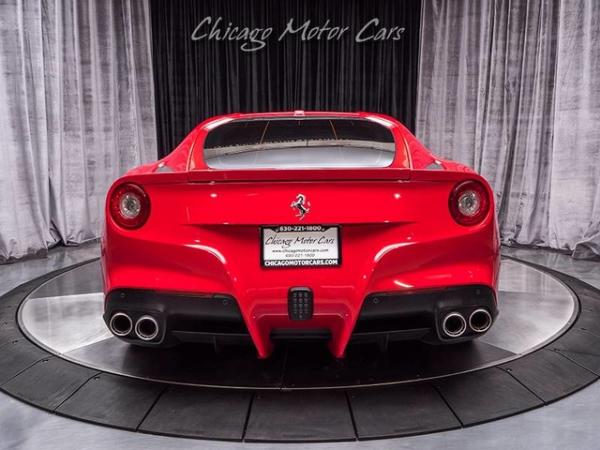 Used 2015 Ferrari F12 Berlinetta Coupe MSRP $377,741 for sale Sold at Chicago Motor Cars in West Chicago IL 60185 4