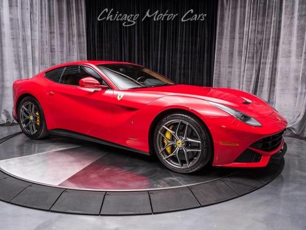 Used 2015 Ferrari F12 Berlinetta Coupe MSRP $377,741 for sale Sold at Chicago Motor Cars in West Chicago IL 60185 6