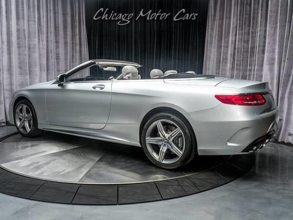 Used 2017 Mercedes-Benz S63 AMG 4 Matic Cabriolet MSRP $196,225+ for sale Sold at Chicago Motor Cars in West Chicago IL 60185 3