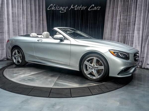 Used 2017 Mercedes-Benz S63 AMG 4 Matic Cabriolet MSRP $196,225+ for sale Sold at Chicago Motor Cars in West Chicago IL 60185 6