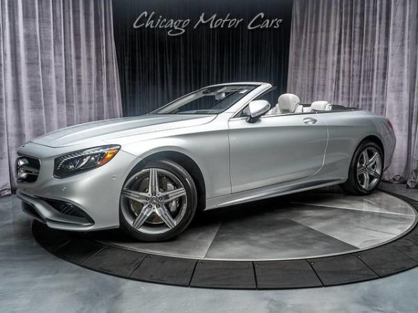 Used 2017 Mercedes-Benz S63 AMG 4 Matic Cabriolet MSRP $196,225+ for sale Sold at Chicago Motor Cars in West Chicago IL 60185 1