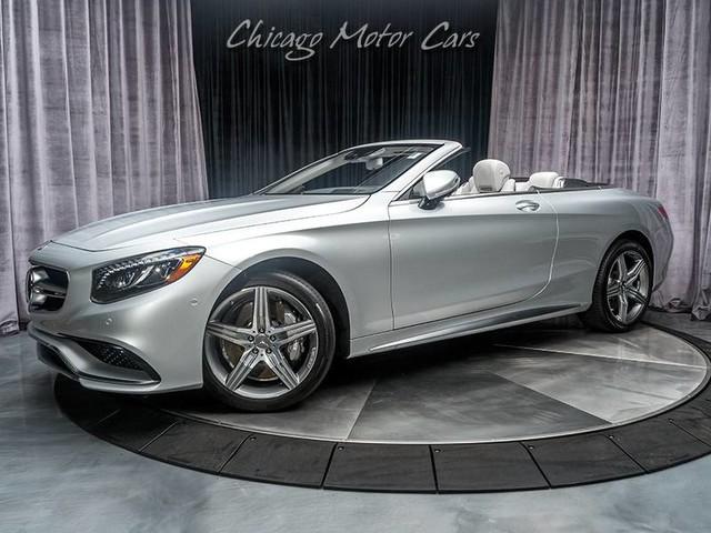Used 2017 Mercedes-Benz S63 AMG 4 Matic Cabriolet MSRP $196,225+ for sale Sold at Chicago Motor Cars in West Chicago IL 60185 1