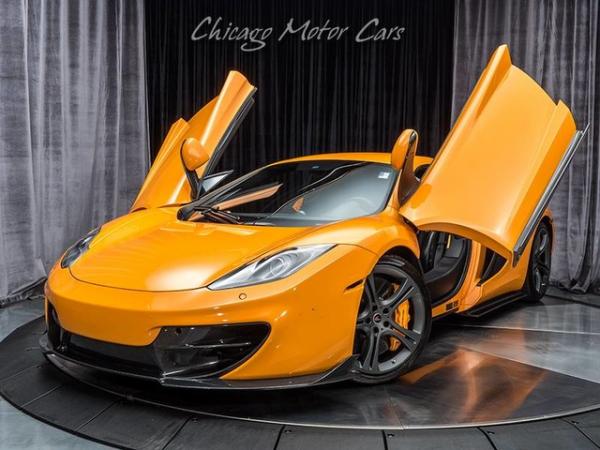 Used 2012 McLaren MP4-12C Coupe for sale Sold at Chicago Motor Cars in West Chicago IL 60185 3