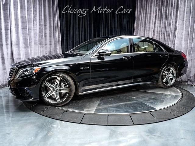 Used 2015 Mercedes-Benz S63 AMG 4 Matic Sedan for sale Sold at Chicago Motor Cars in West Chicago IL 60185 1