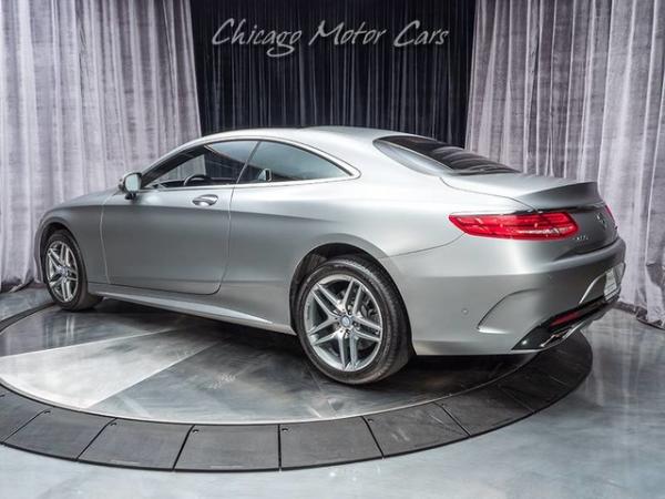 Used 2015 Mercedes-Benz S550 4 Matic Coupe MSRP $143,015+ for sale Sold at Chicago Motor Cars in West Chicago IL 60185 3