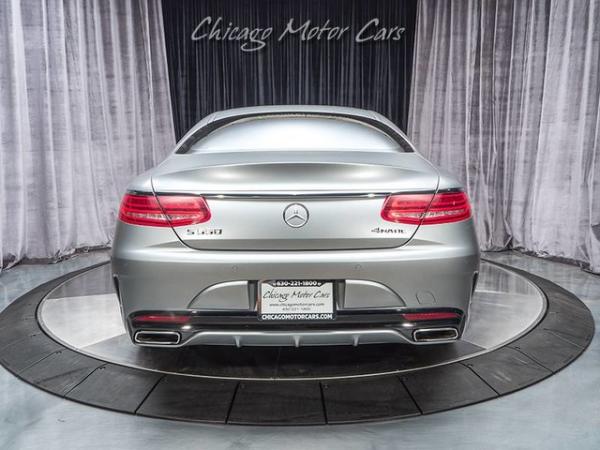 Used 2015 Mercedes-Benz S550 4 Matic Coupe MSRP $143,015+ for sale Sold at Chicago Motor Cars in West Chicago IL 60185 4