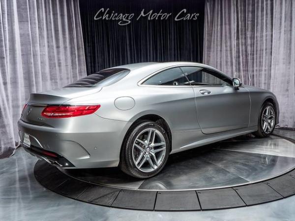 Used 2015 Mercedes-Benz S550 4 Matic Coupe MSRP $143,015+ for sale Sold at Chicago Motor Cars in West Chicago IL 60185 5