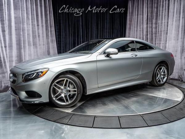 Used 2015 Mercedes-Benz S550 4 Matic Coupe MSRP $143,015+ for sale Sold at Chicago Motor Cars in West Chicago IL 60185 1