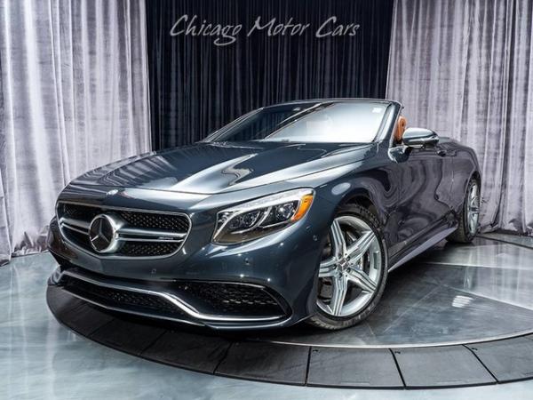 Used 2017 Mercedes-Benz S63AMG Cabriolet MSRP $192,215 for sale Sold at Chicago Motor Cars in West Chicago IL 60185 2