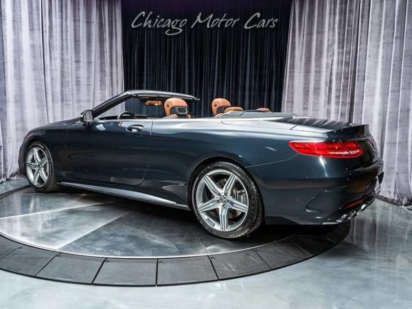 Used 2017 Mercedes-Benz S63AMG Cabriolet MSRP $192,215 for sale Sold at Chicago Motor Cars in West Chicago IL 60185 3