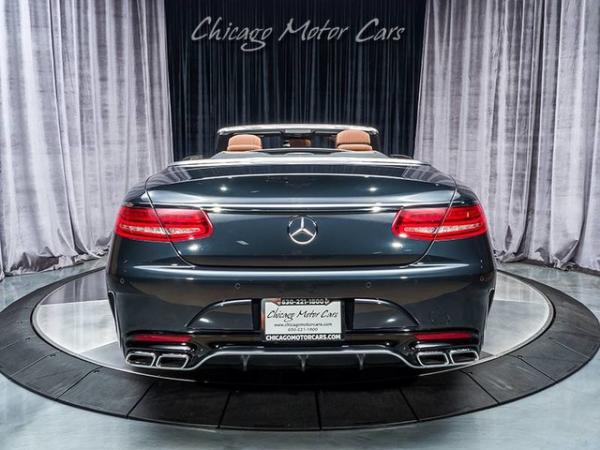 Used 2017 Mercedes-Benz S63AMG Cabriolet MSRP $192,215 for sale Sold at Chicago Motor Cars in West Chicago IL 60185 4