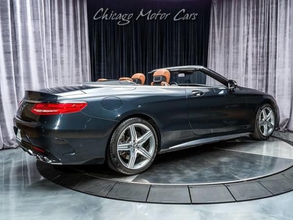Used 2017 Mercedes-Benz S63AMG Cabriolet MSRP $192,215 for sale Sold at Chicago Motor Cars in West Chicago IL 60185 5