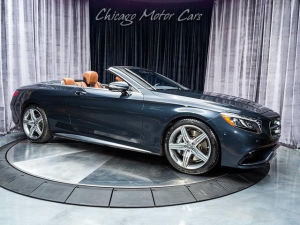 Used 2017 Mercedes-Benz S63AMG Cabriolet MSRP $192,215 for sale Sold at Chicago Motor Cars in West Chicago IL 60185 6