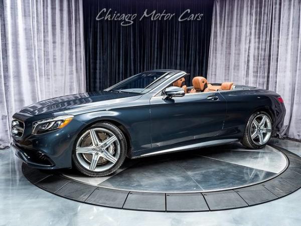 Used 2017 Mercedes-Benz S63AMG Cabriolet MSRP $192,215 for sale Sold at Chicago Motor Cars in West Chicago IL 60185 1