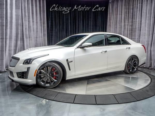 Used 2018 Cadillac CTS-V Sedan MSRP $97,610+ for sale Sold at Chicago Motor Cars in West Chicago IL 60185 1