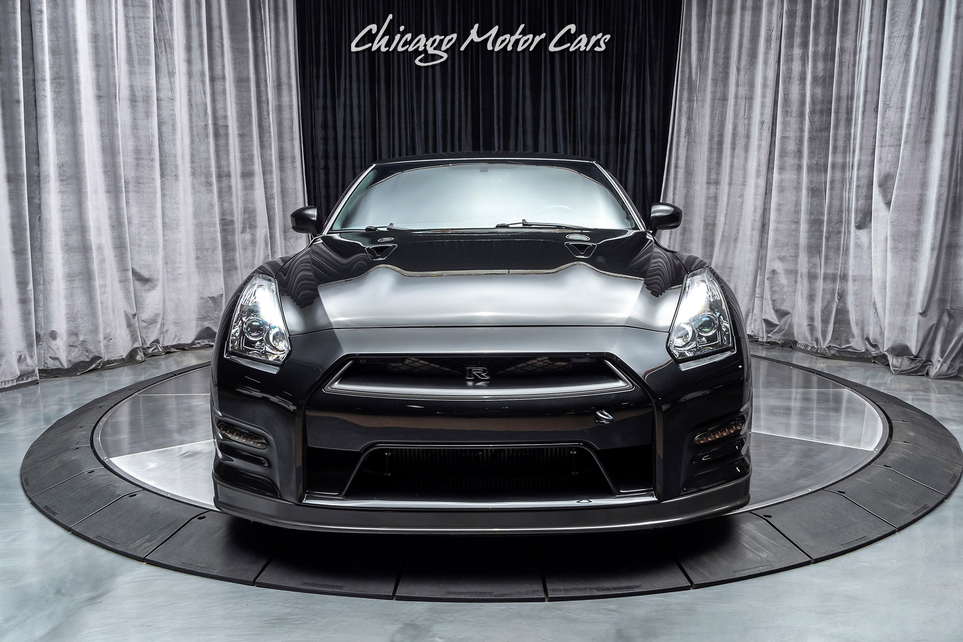 Skyline GT-R Sport Car Illustration Blackout Curtain by mhld automotive