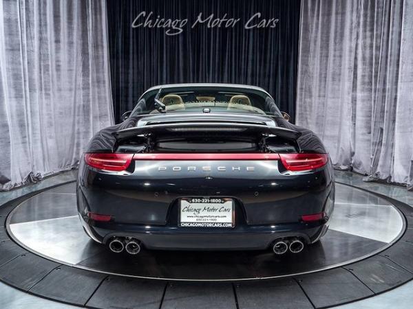 Used 2016 Porsche 911 Targa 4 MSRP $127,005+ for sale Sold at Chicago Motor Cars in West Chicago IL 60185 4