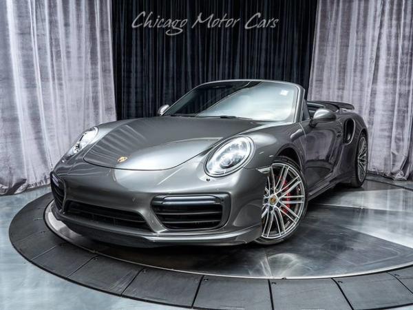 Used 2017 Porsche 911 Turbo Convertible *MSRP $177,060+* for sale Sold at Chicago Motor Cars in West Chicago IL 60185 2