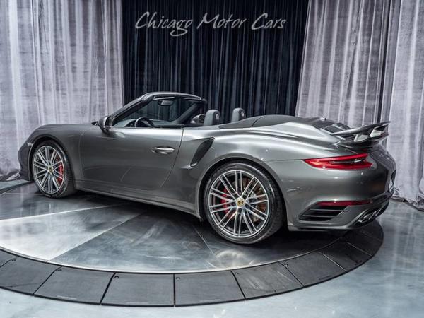 Used 2017 Porsche 911 Turbo Convertible *MSRP $177,060+* for sale Sold at Chicago Motor Cars in West Chicago IL 60185 3