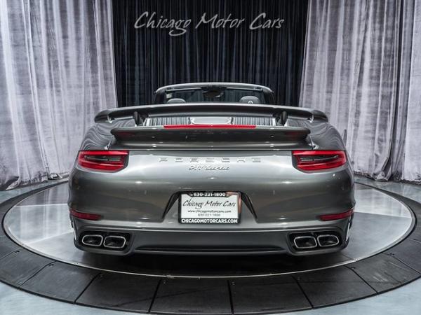 Used 2017 Porsche 911 Turbo Convertible *MSRP $177,060+* for sale Sold at Chicago Motor Cars in West Chicago IL 60185 4