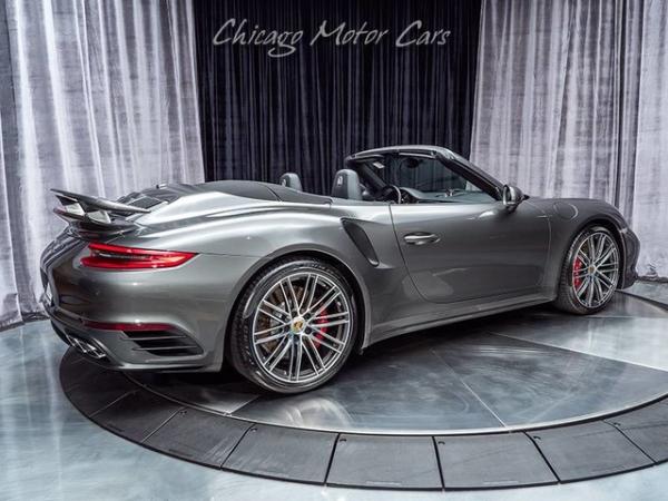 Used 2017 Porsche 911 Turbo Convertible *MSRP $177,060+* for sale Sold at Chicago Motor Cars in West Chicago IL 60185 5