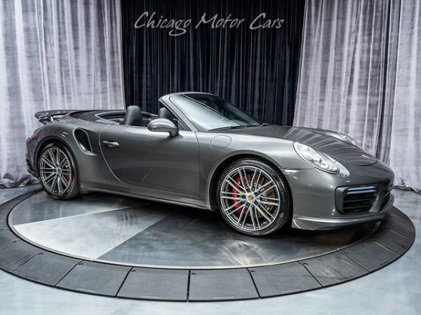 Used 2017 Porsche 911 Turbo Convertible *MSRP $177,060+* for sale Sold at Chicago Motor Cars in West Chicago IL 60185 6