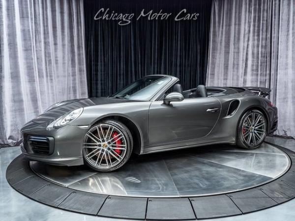 Used 2017 Porsche 911 Turbo Convertible *MSRP $177,060+* for sale Sold at Chicago Motor Cars in West Chicago IL 60185 1