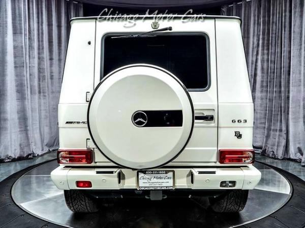 Used 2016 Mercedes-Benz G63 AMG 4 Matic SUV for sale Sold at Chicago Motor Cars in West Chicago IL 60185 4