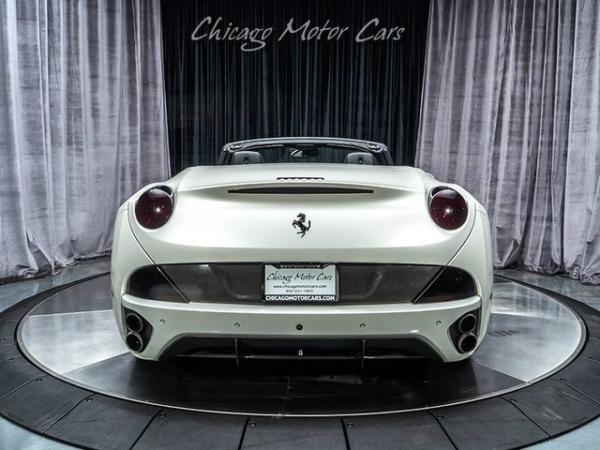Used 2013 Ferrari California Convertible **Bianco Fuji** HIGH Original MSRP for sale Sold at Chicago Motor Cars in West Chicago IL 60185 4